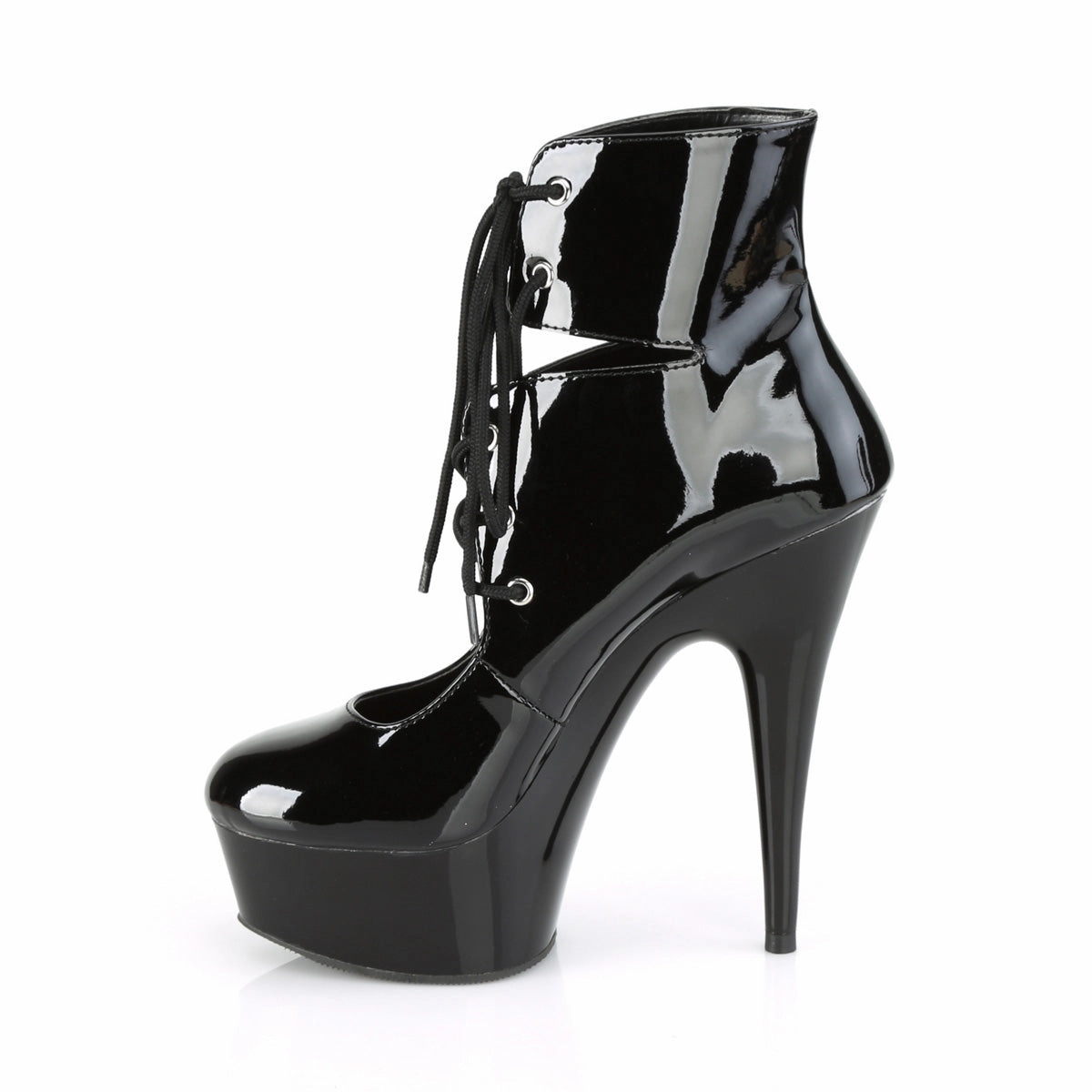 DELIGHT-600-22  Black Patent/Black