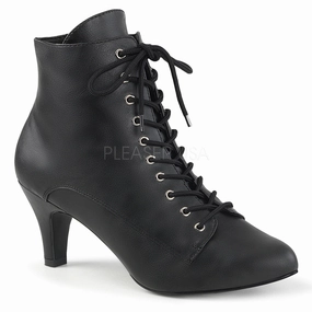 DIVINE-1020  Black Faux Leather