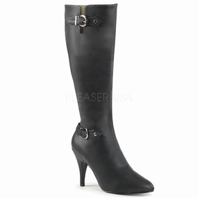 DREAM-2030  Black Faux Leather