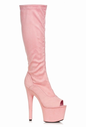Ellie 709-NATASHA 7" Microfiber Knee Boot