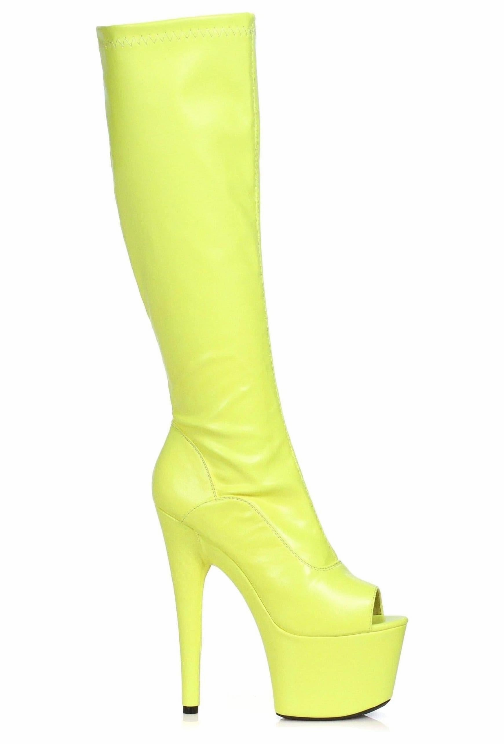 Ellie 709-VIVID 7" Neon Knee Boot