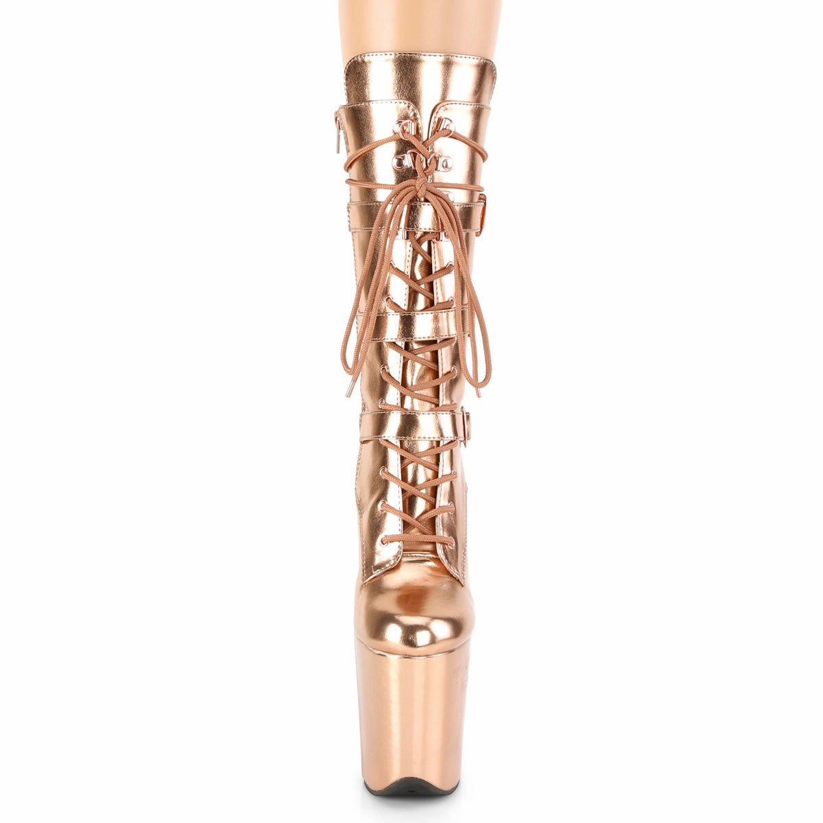 FLAMINGO-1053  Rose Gold Metallic Pu/Rose Gold Metallic Pu