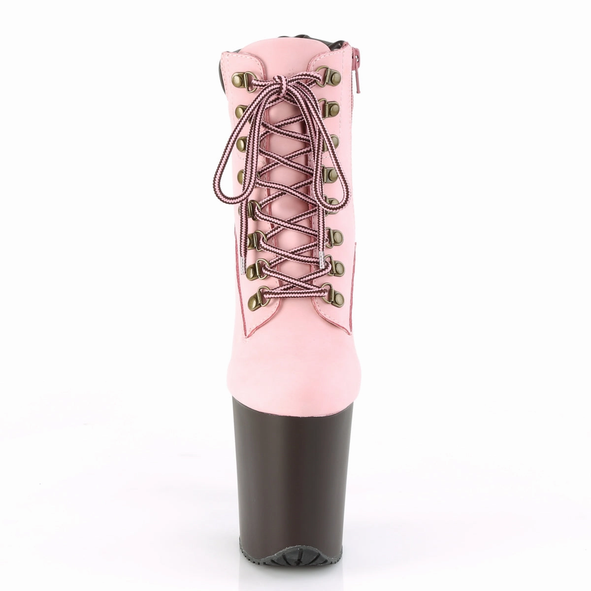 FLAMINGO-800TL-02  Baby Pink Nubuck Faux Leather