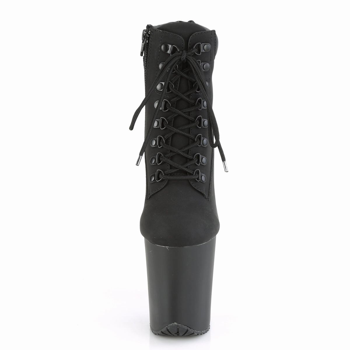 FLAMINGO-800TL-02  Black Nubuck Faux Leather/Black Matte