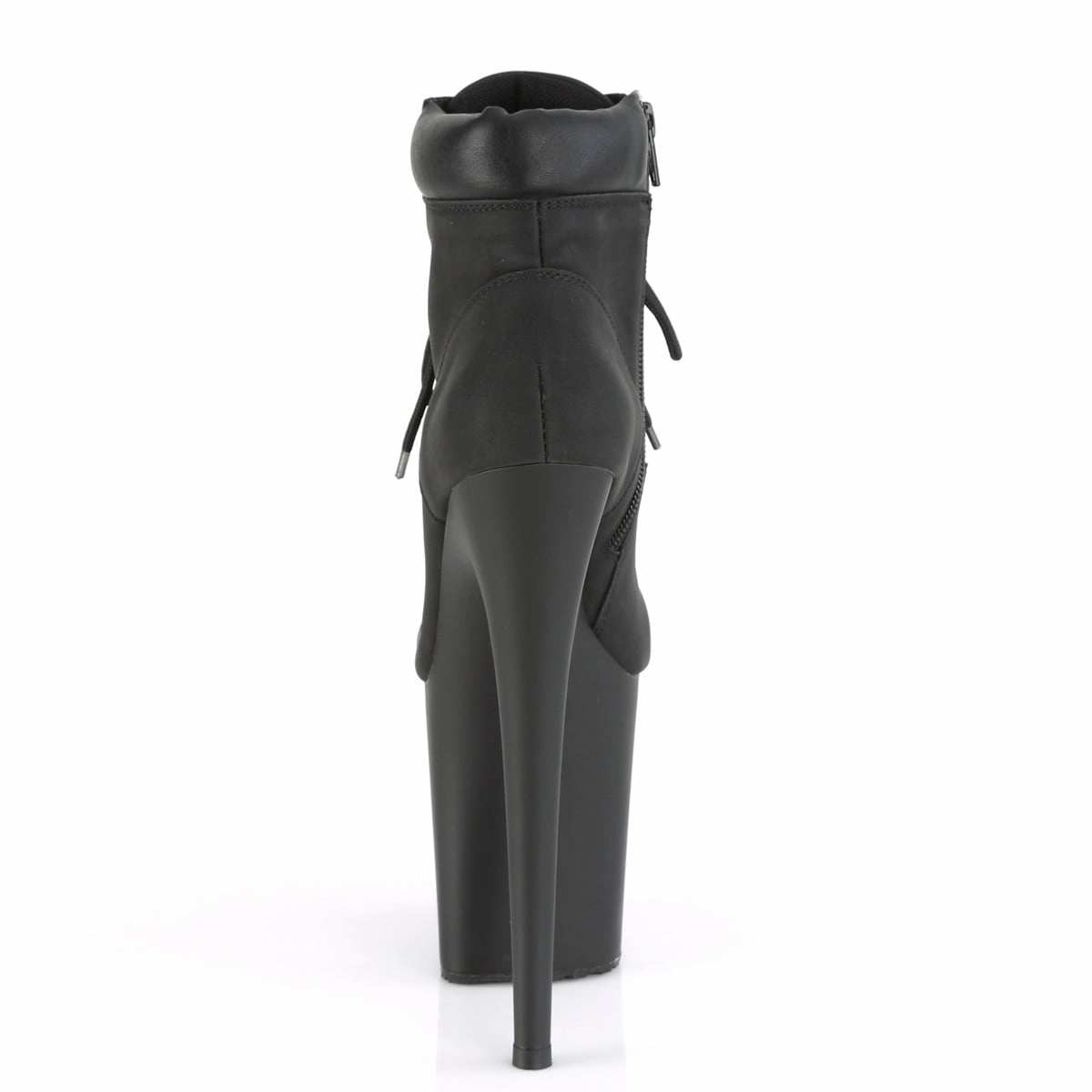 FLAMINGO-800TL-02  Black Nubuck Faux Leather/Black Matte