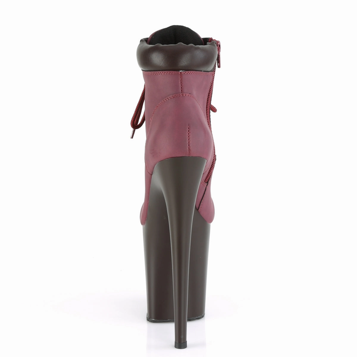 FLAMINGO-800TL-02  Burgundy Nubuck Faux Leather