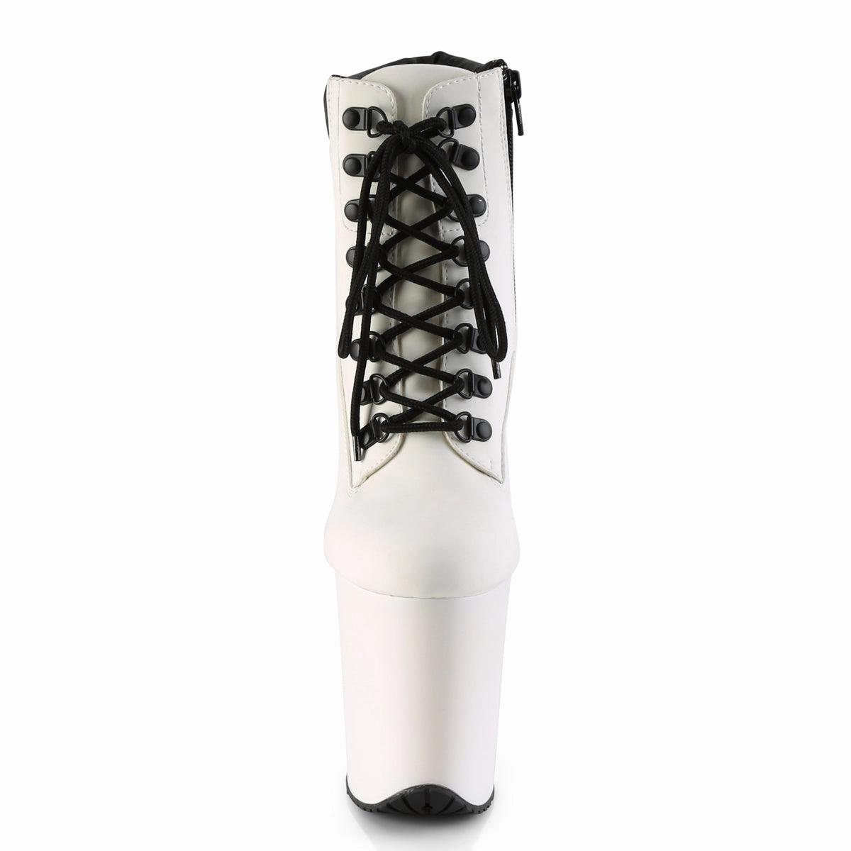 FLAMINGO-800TL-02  White Nubuck Faux Leather/White Matte
