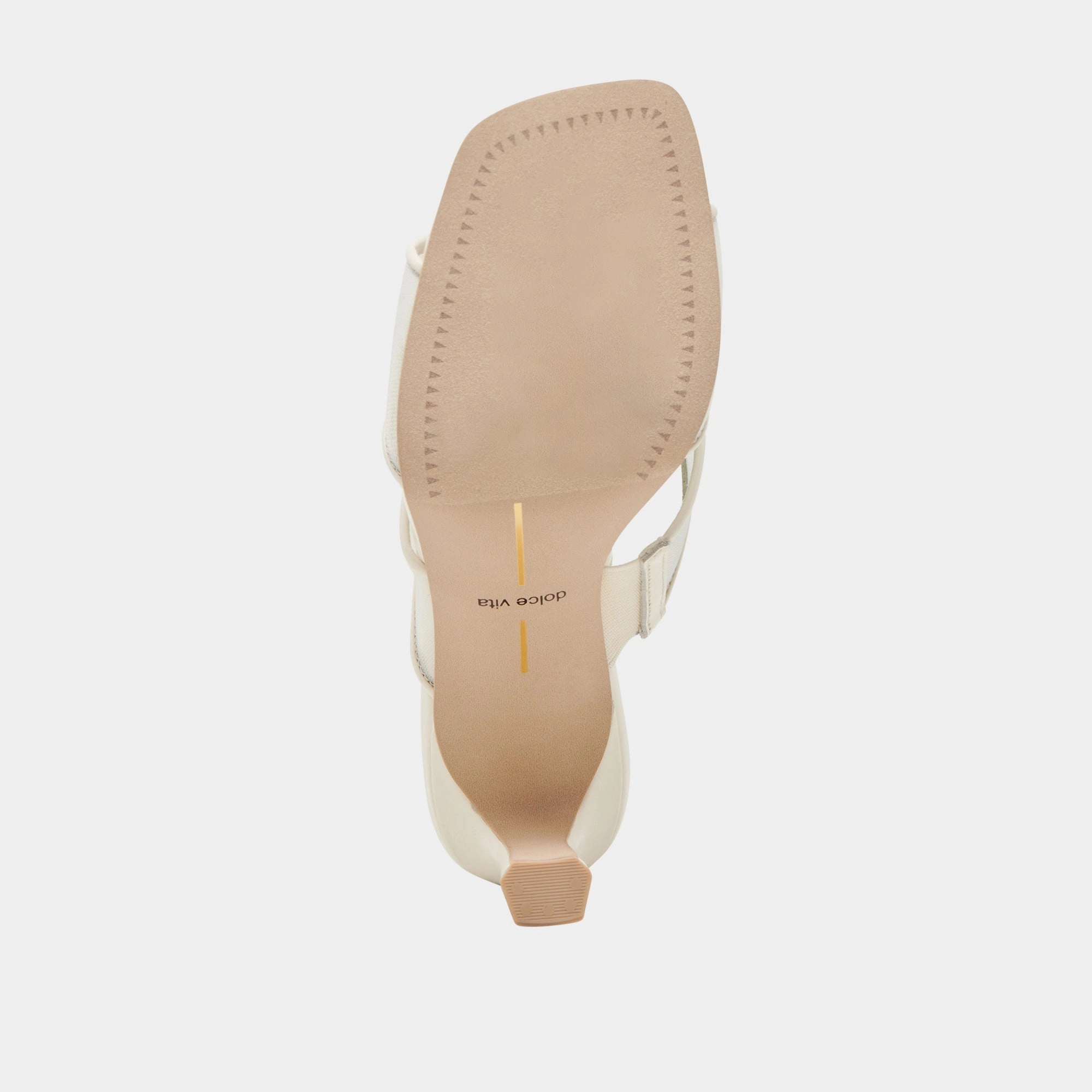 GITEL WIDE HEELS OFF WHITE MESH