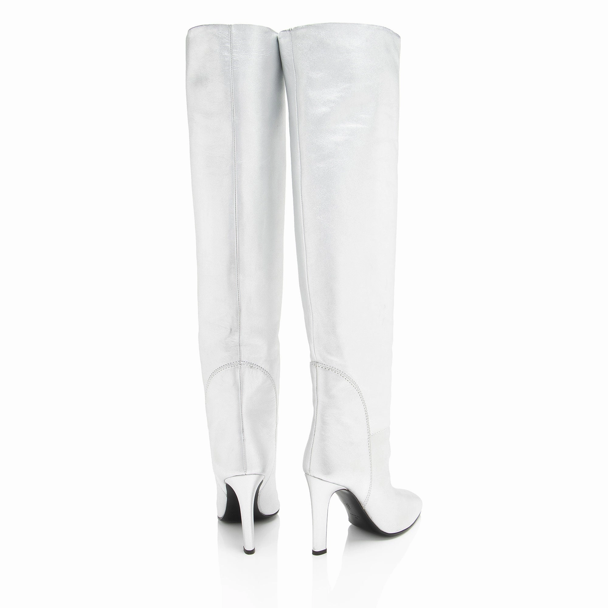 Giuseppe Zanotti Metallic Leather Tall Boots