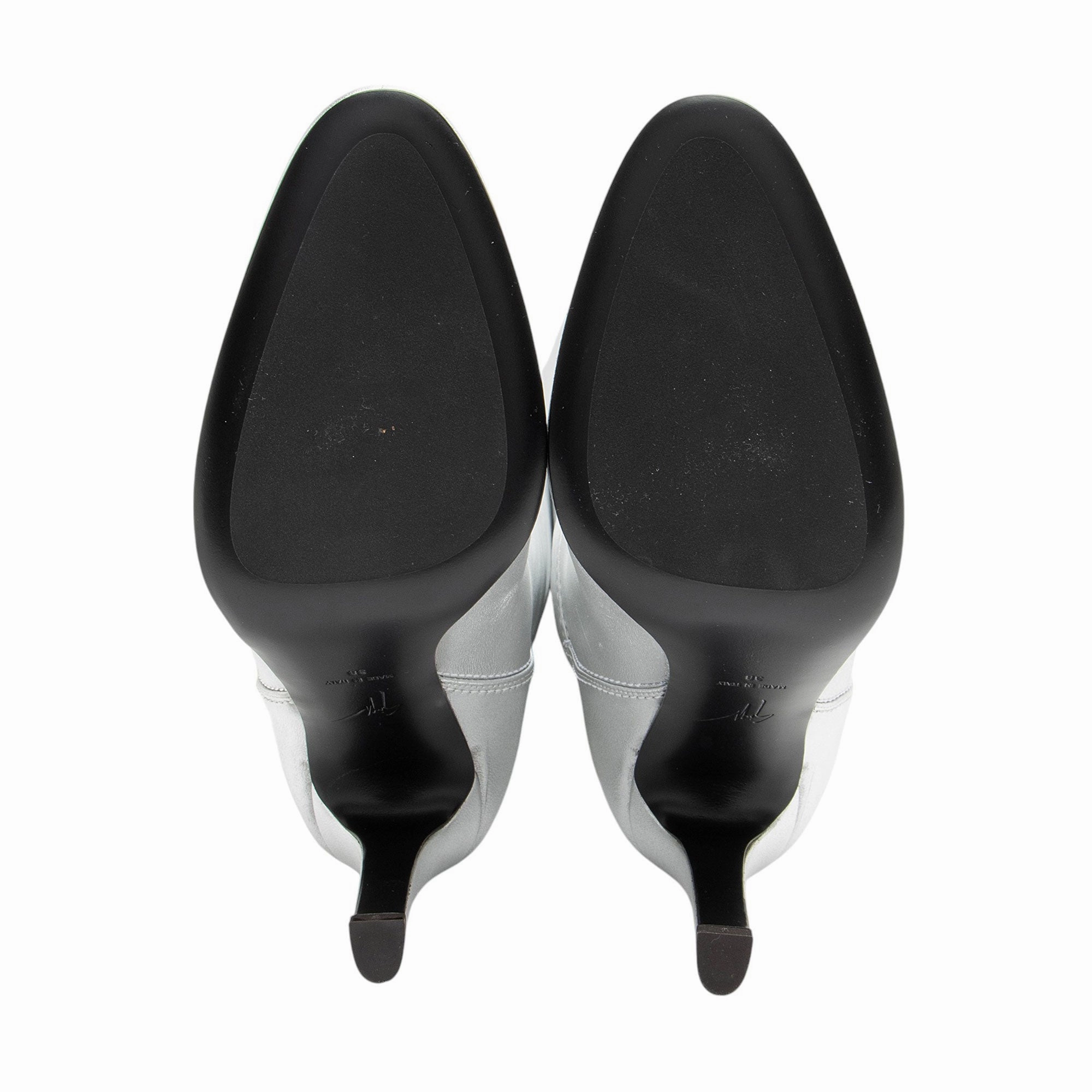 Giuseppe Zanotti Metallic Leather Tall Boots