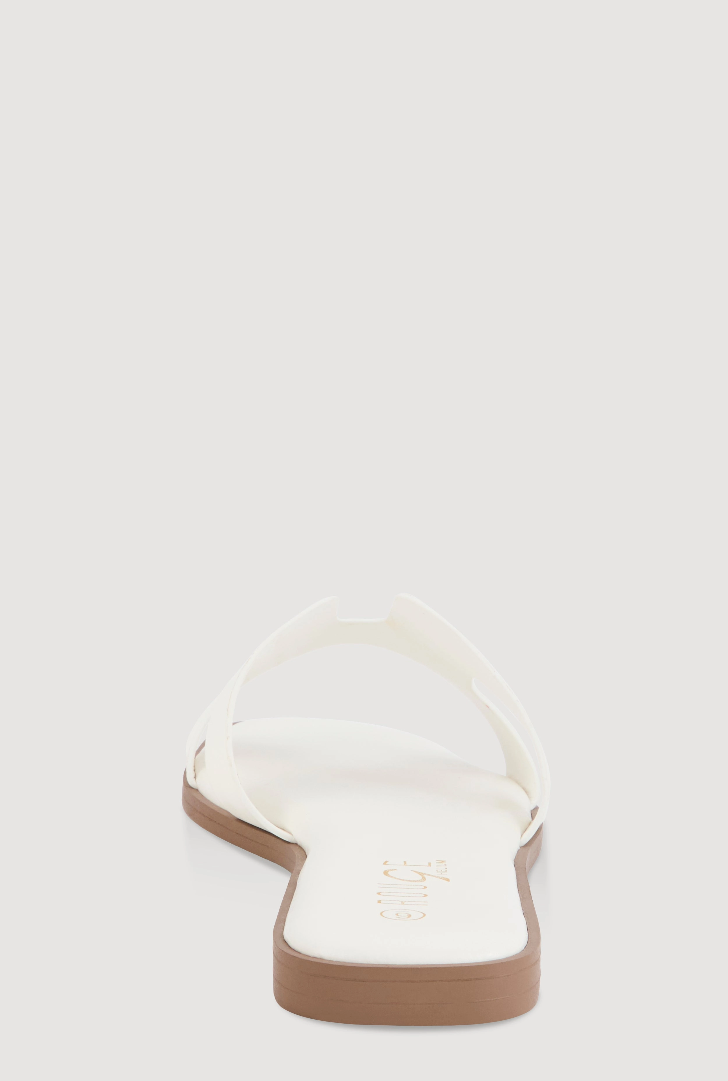 H Band Flat Slide Sandals