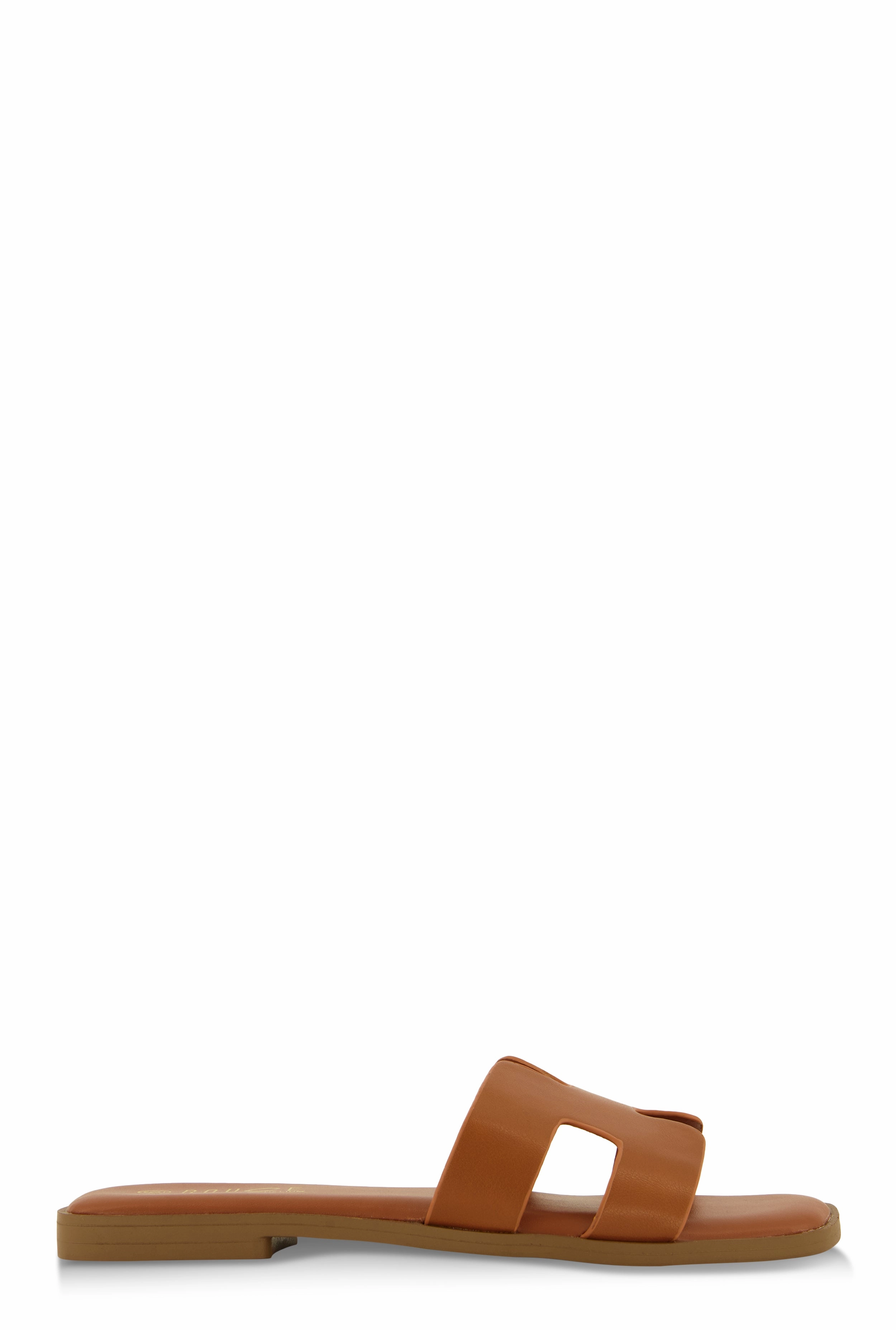 H Band Flat Slide Sandals