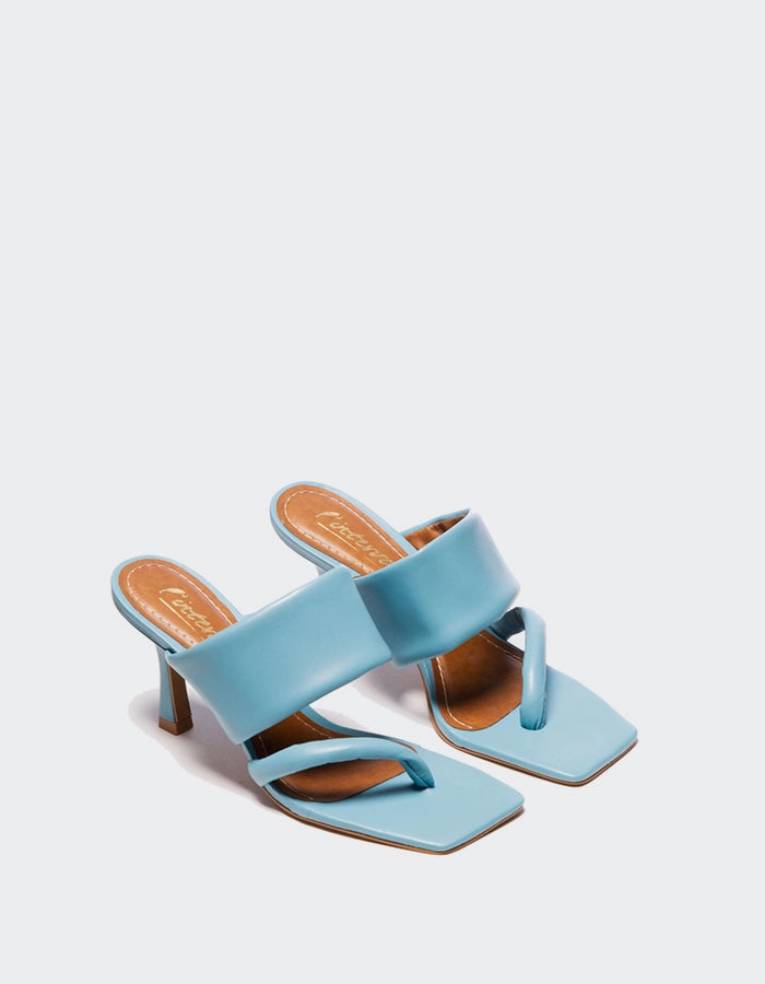 Jet Blue Leather