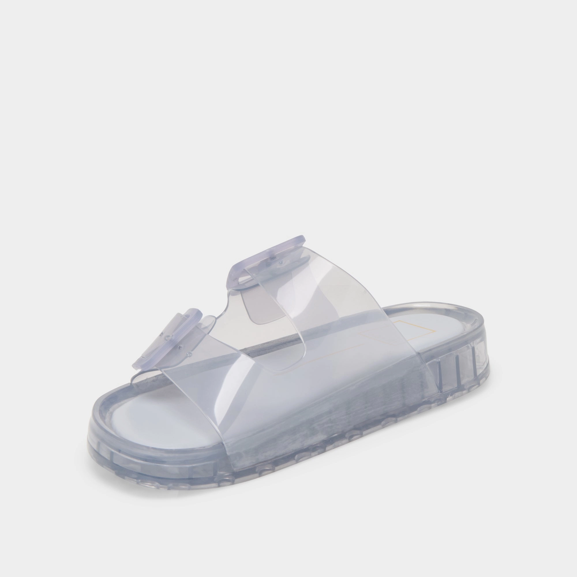 JULIO SANDALS DUSTY BLUE VINYL