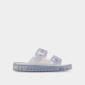 JULIO SANDALS DUSTY BLUE VINYL