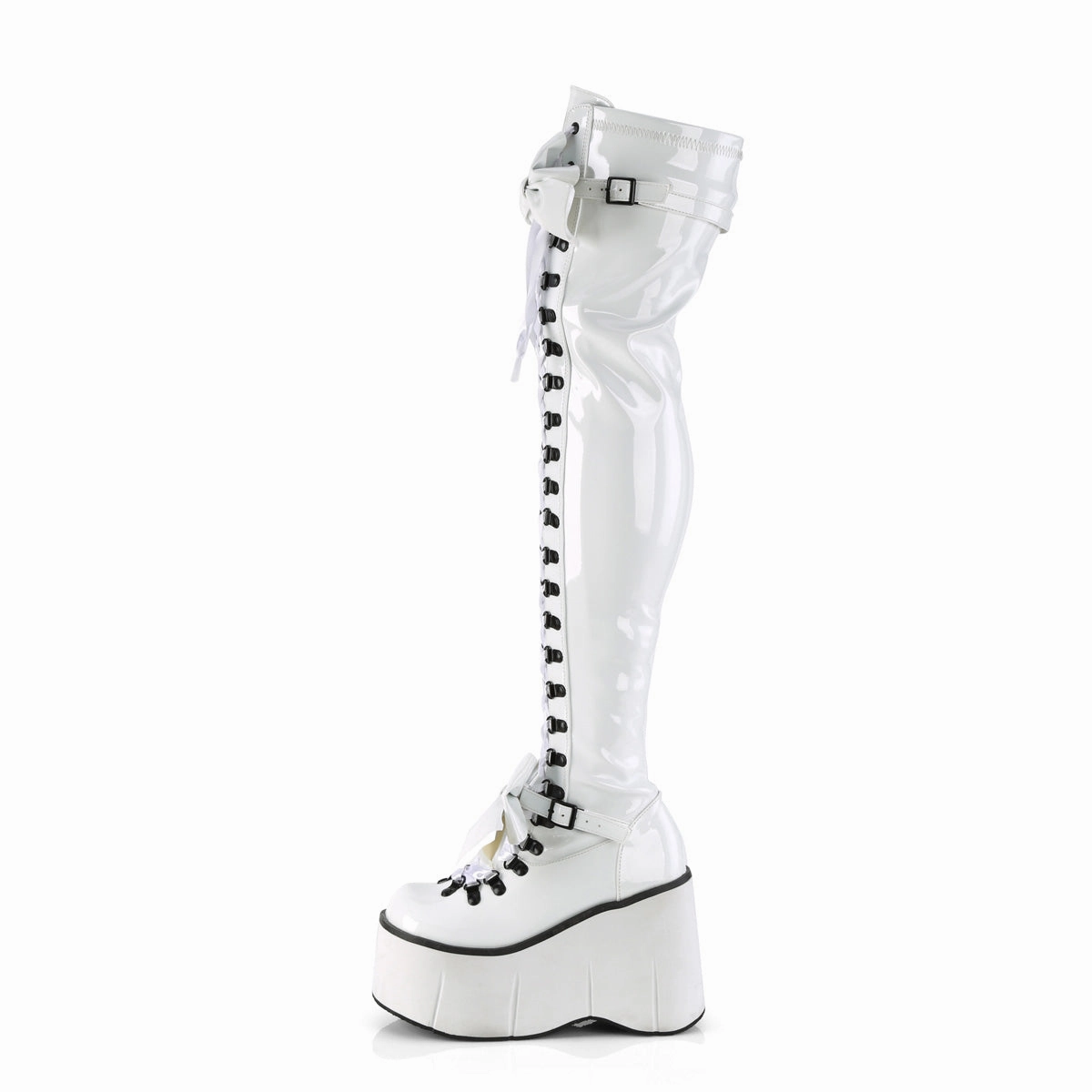 KERA-303  White Stretch Patent