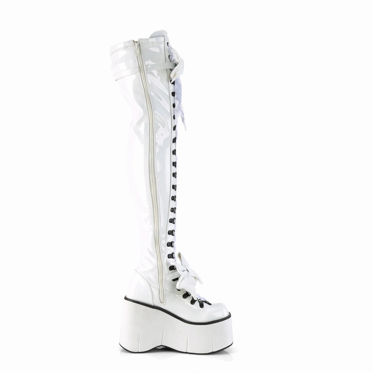 KERA-303  White Stretch Patent