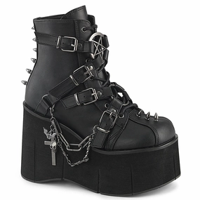 KERA-68  Black Vegan Leather