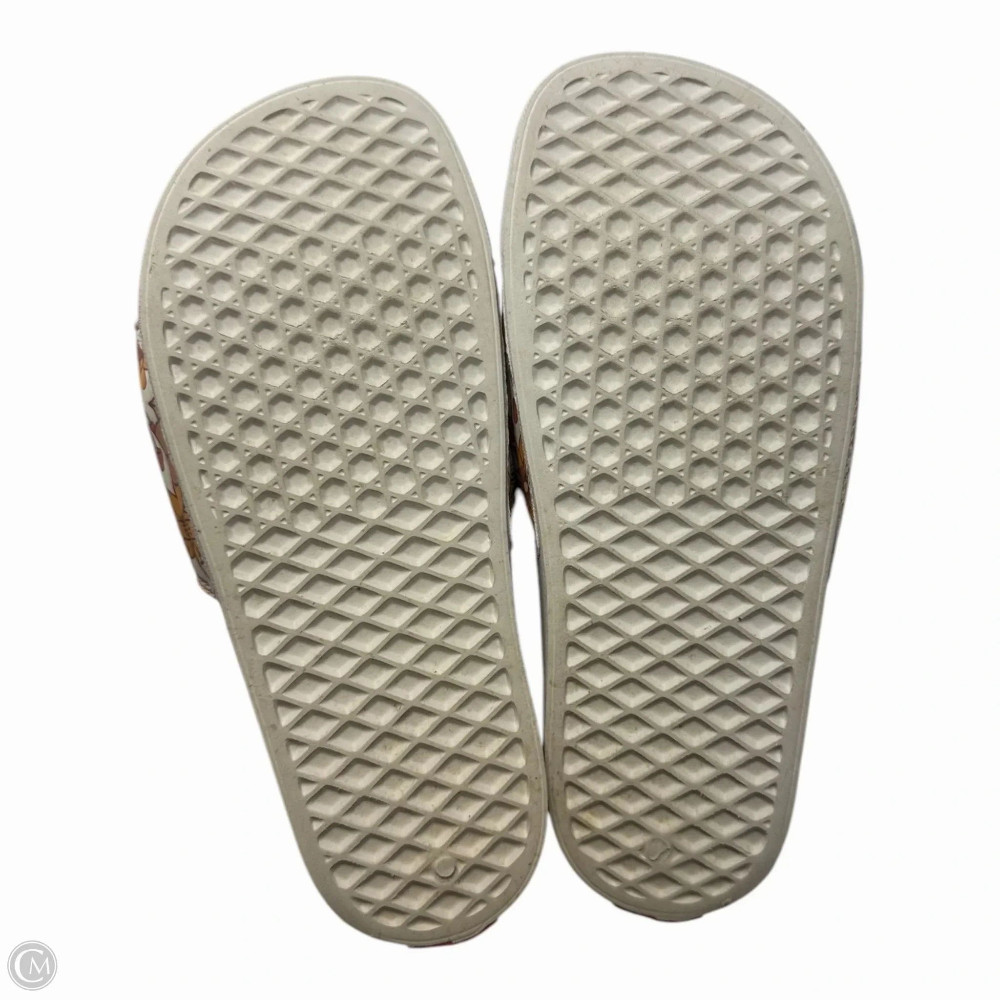 La Costa Slide Sandals Flip Flops By Vans In Floral Print, Size: 8