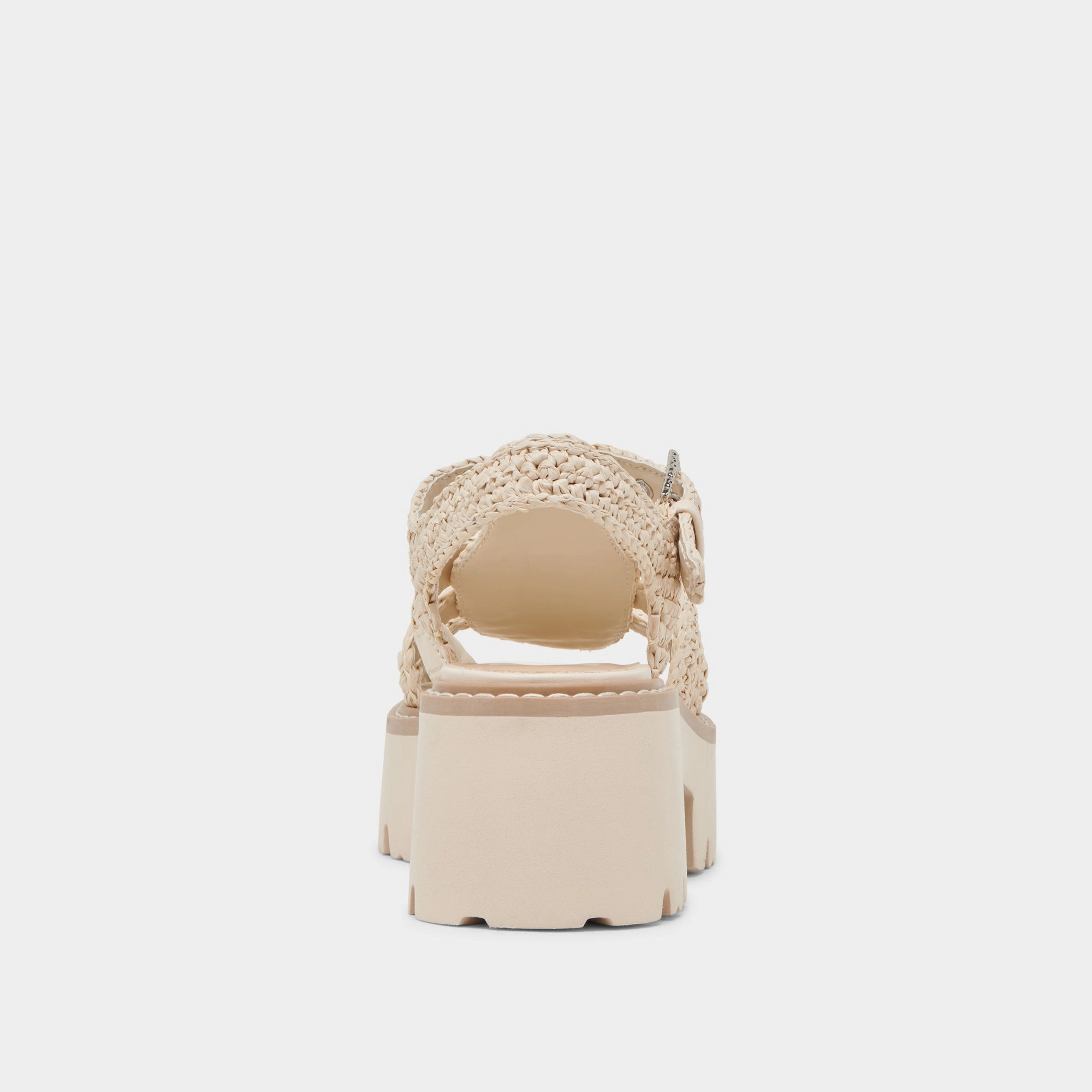 LATICE SANDALS OATMEAL KNIT