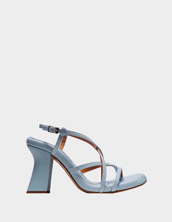 Lefkada Light Blue Leather