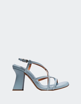 Lefkada Light Blue Leather