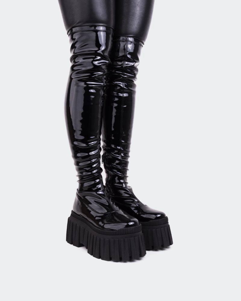 Letar Black Patent