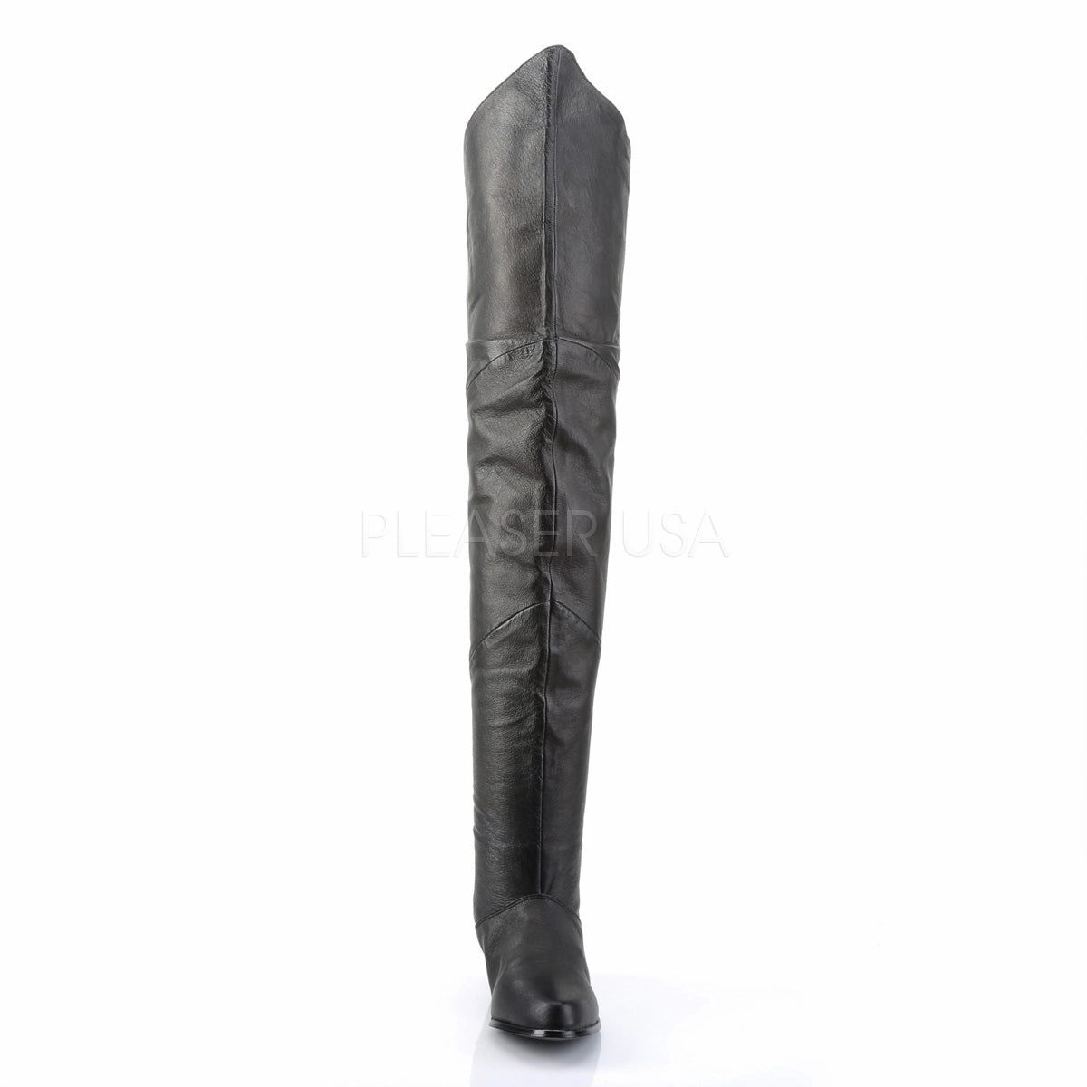 MAIDEN-8828  Black Leather (P)