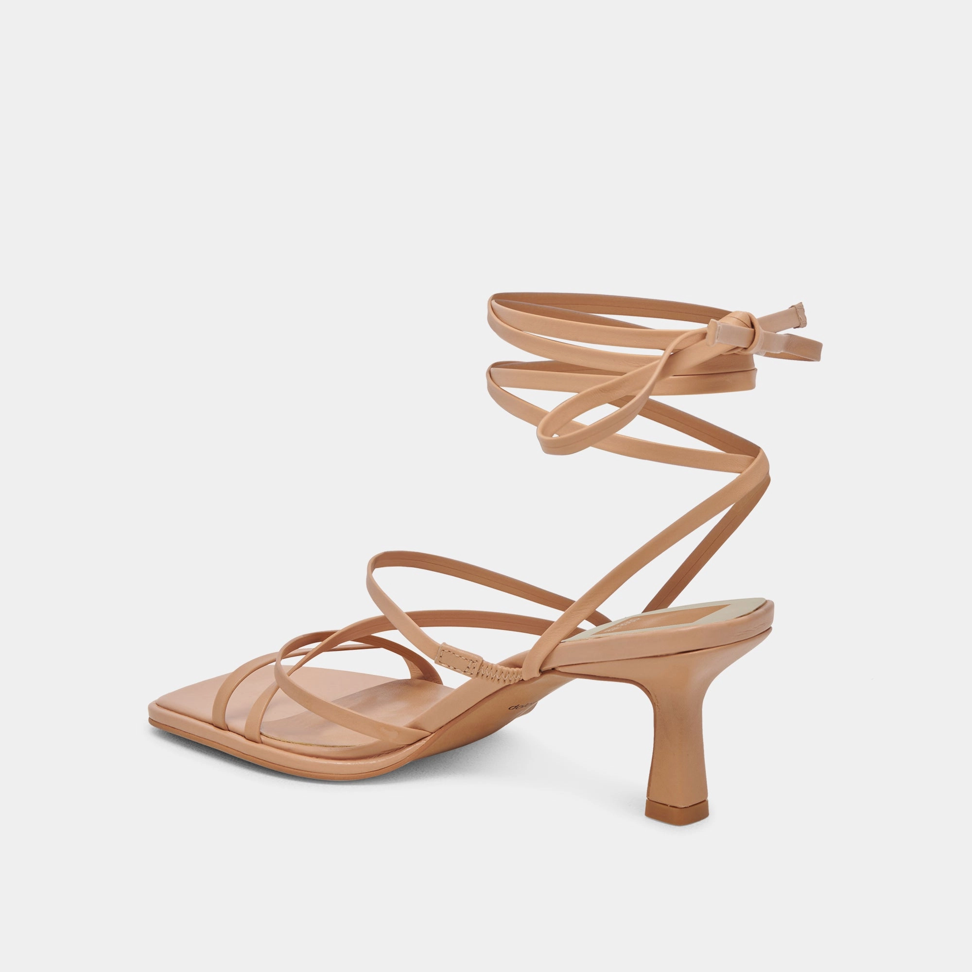 MALABO HEELS LIGHT TAN LEATHER