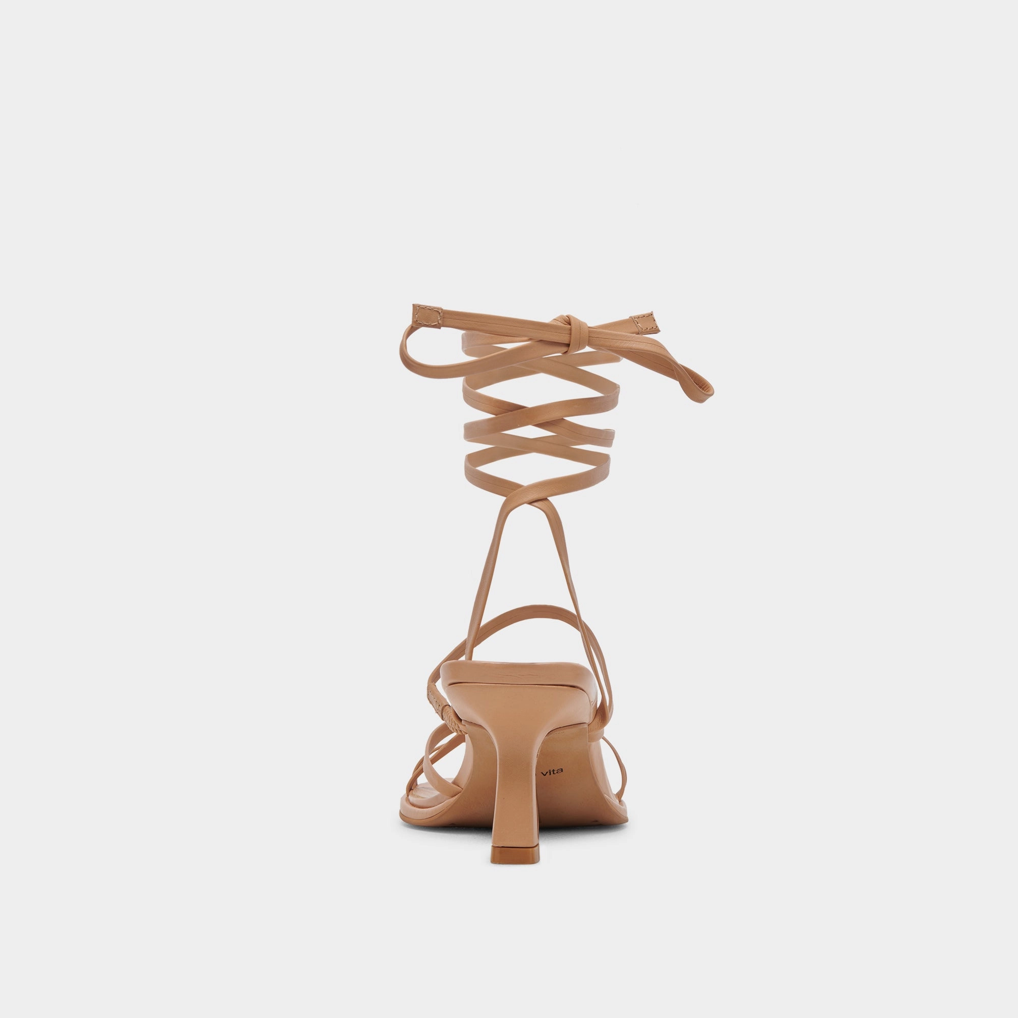 MALABO HEELS LIGHT TAN LEATHER