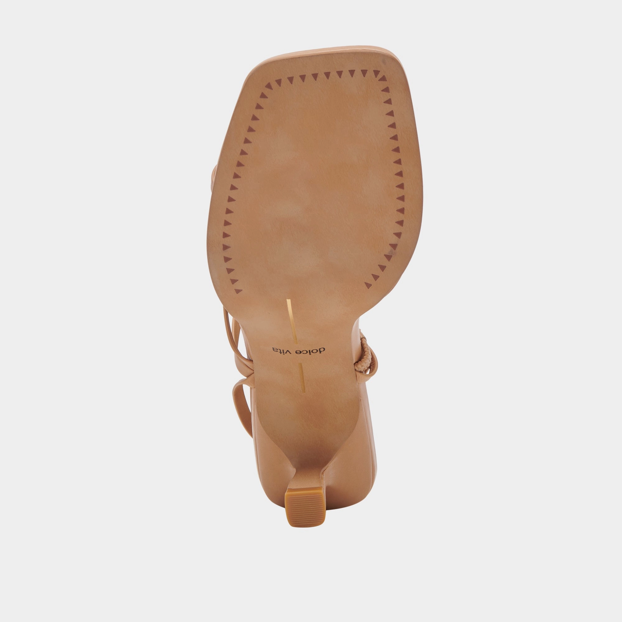 MALABO HEELS LIGHT TAN LEATHER