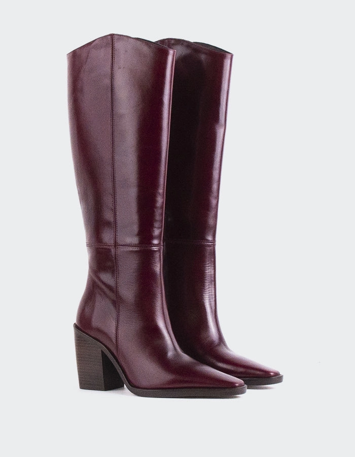 Melville Burgundy Leather