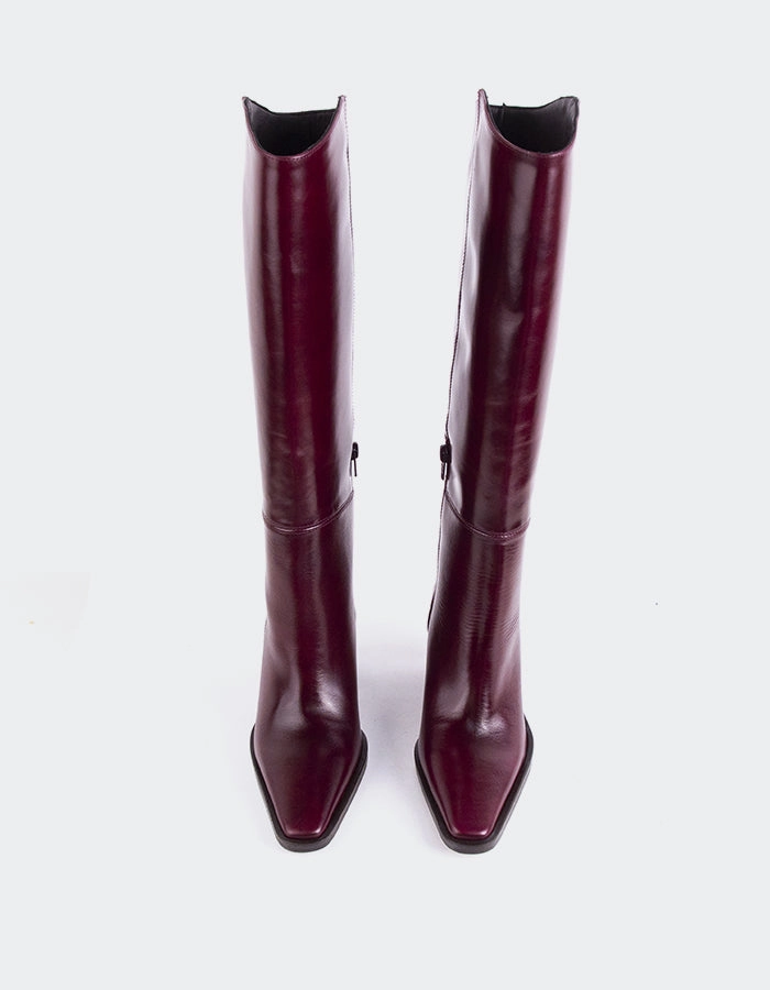 Melville Burgundy Leather