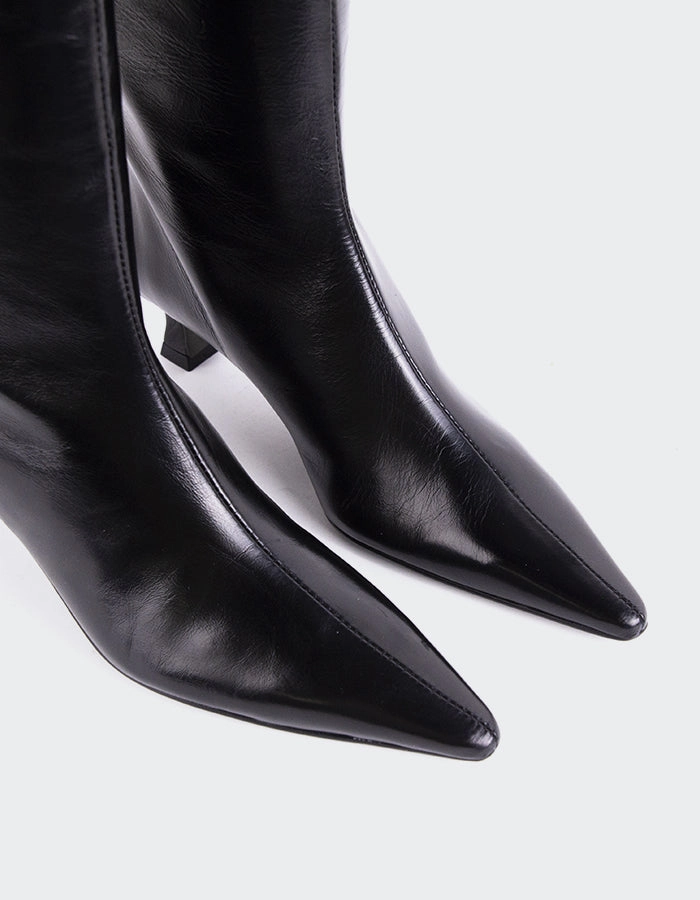 Merit Black Leather