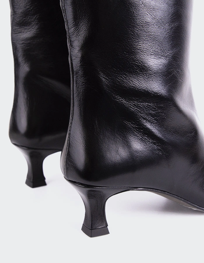 Merit Black Leather