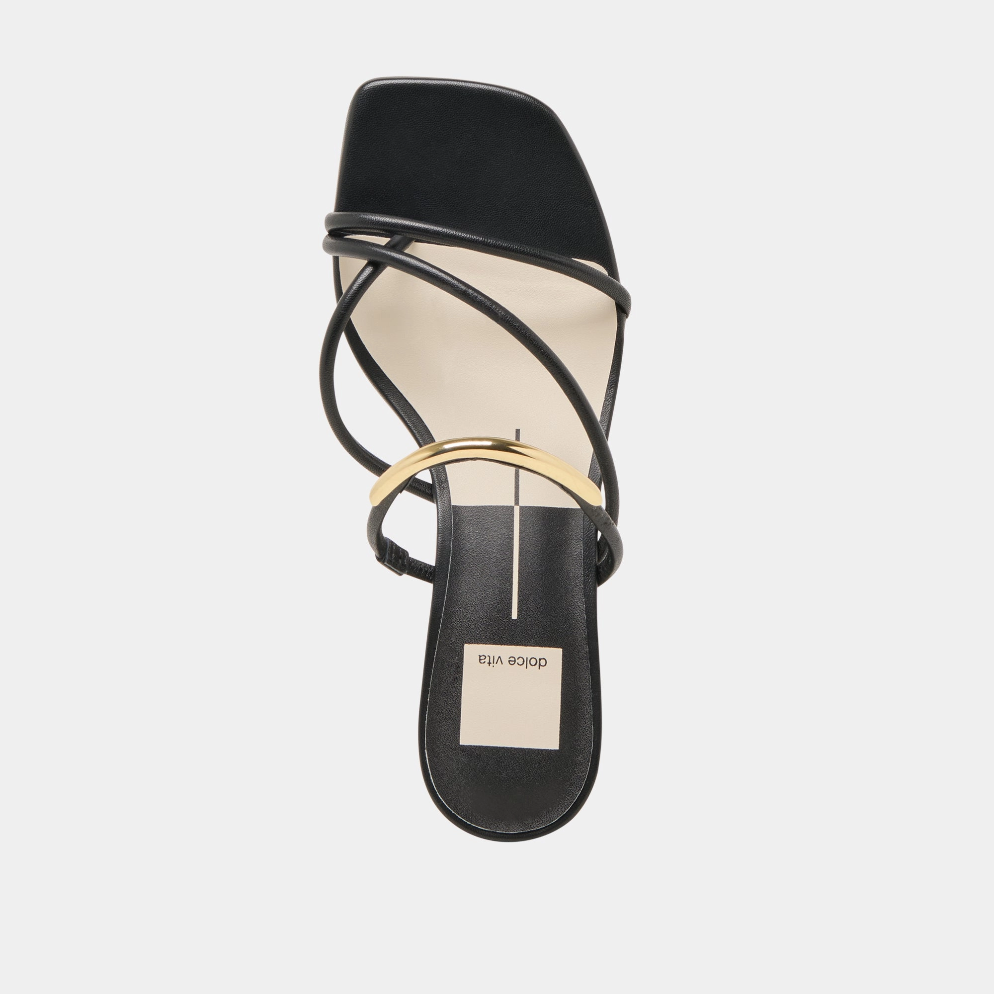 NAIRA HEELS BLACK LEATHER