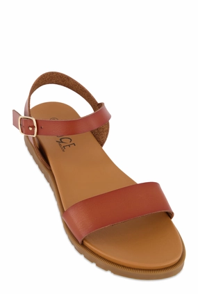 Open Toe Buckle Strap Sandals