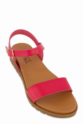 Open Toe Buckle Strap Sandals