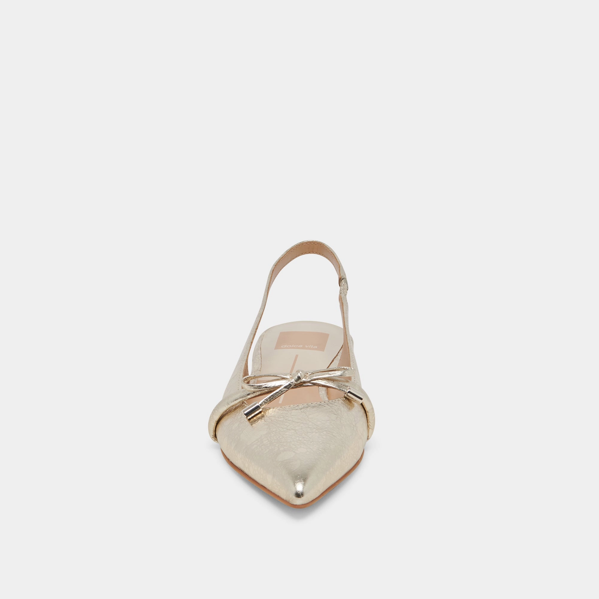 PAYGE FLATS PLATINUM DISTRESSED LEATHER