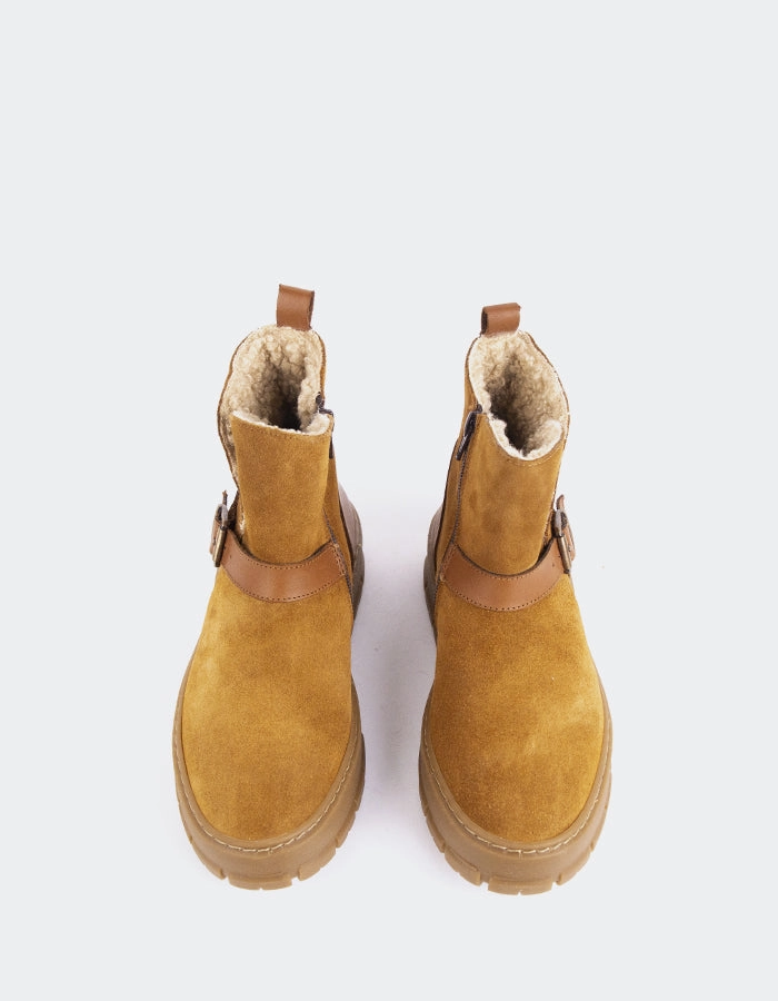 Plorin Cognac Suede