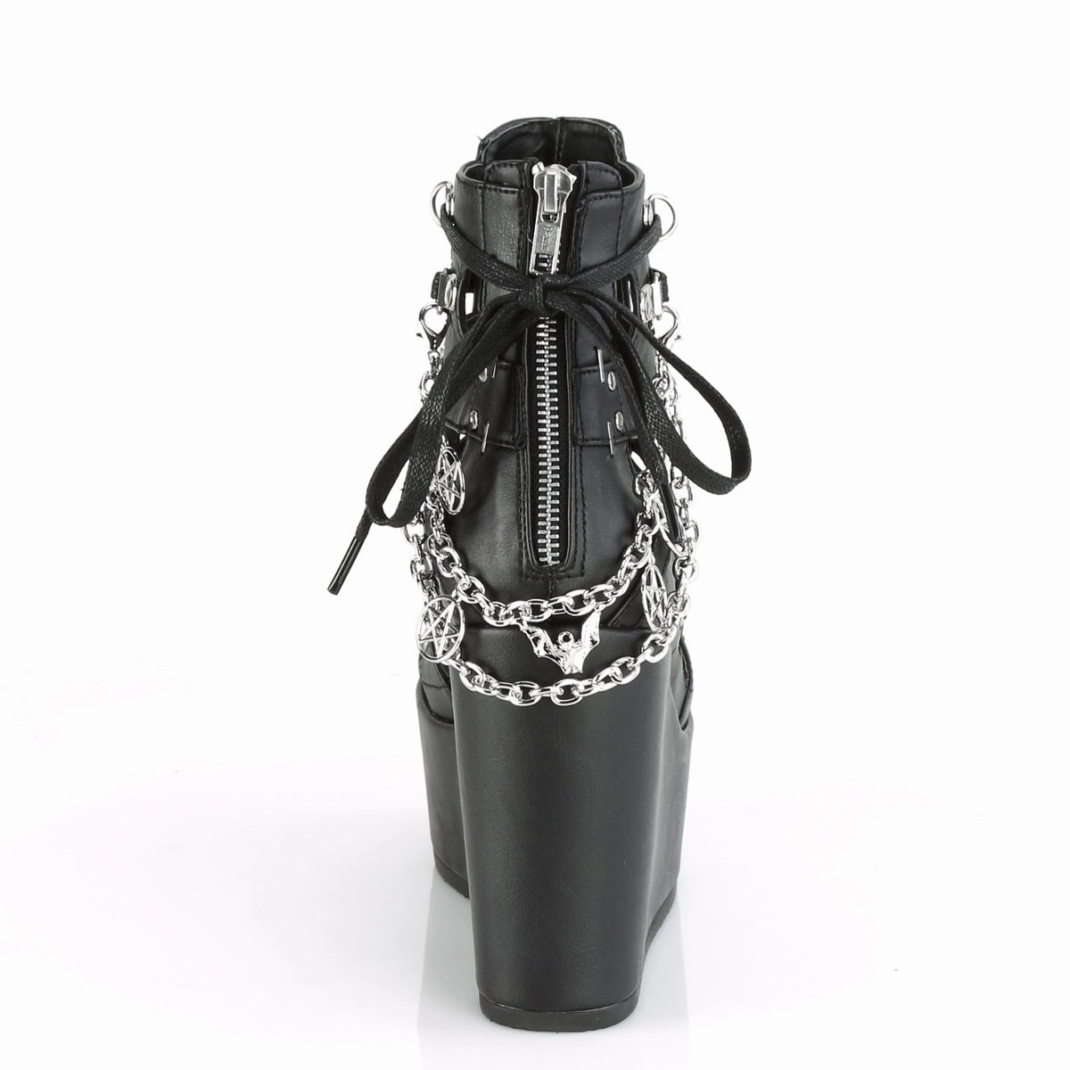 POISON-95  Black Vegan Leather