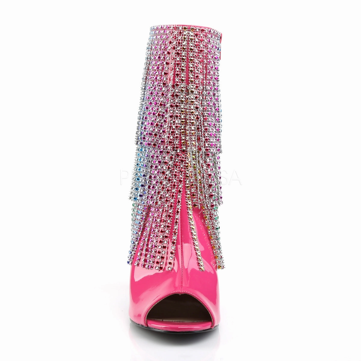 QUEEN-100  Hot Pink Patent