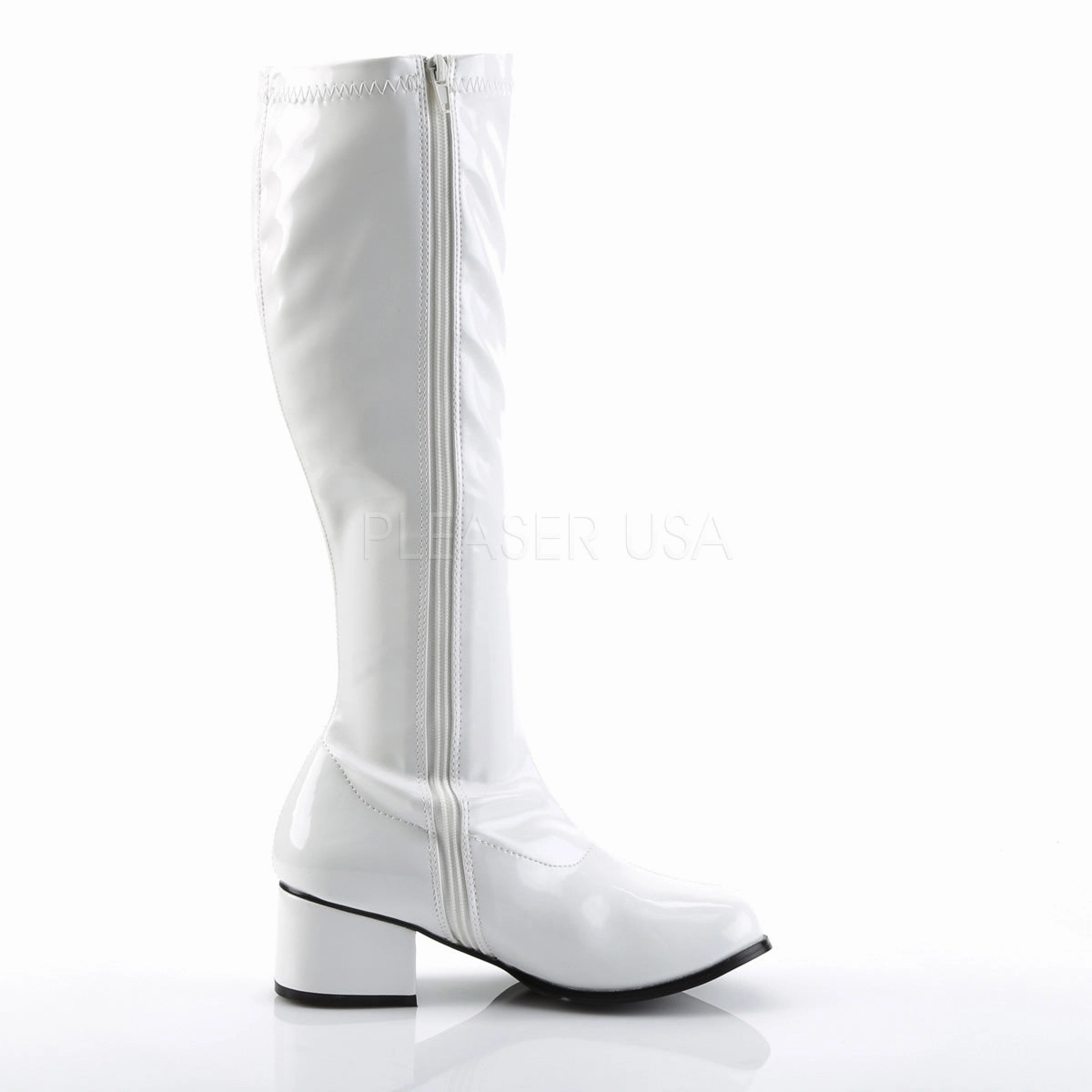 RETRO-300  White Str Patent