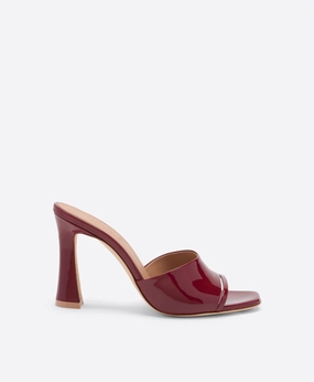 Roxanne 90 Red Patent Heeled Sandals