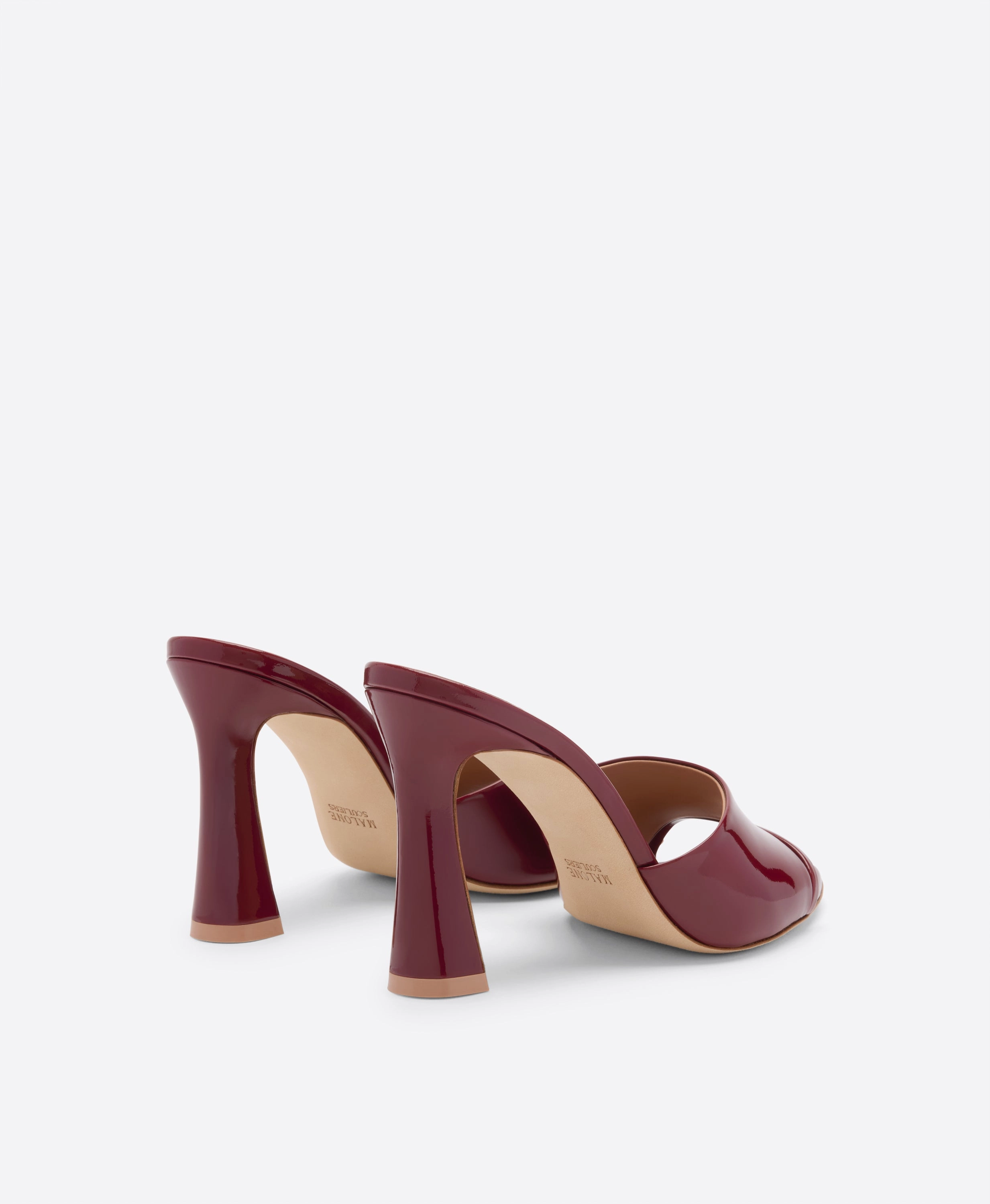 Roxanne 90 Red Patent Heeled Sandals