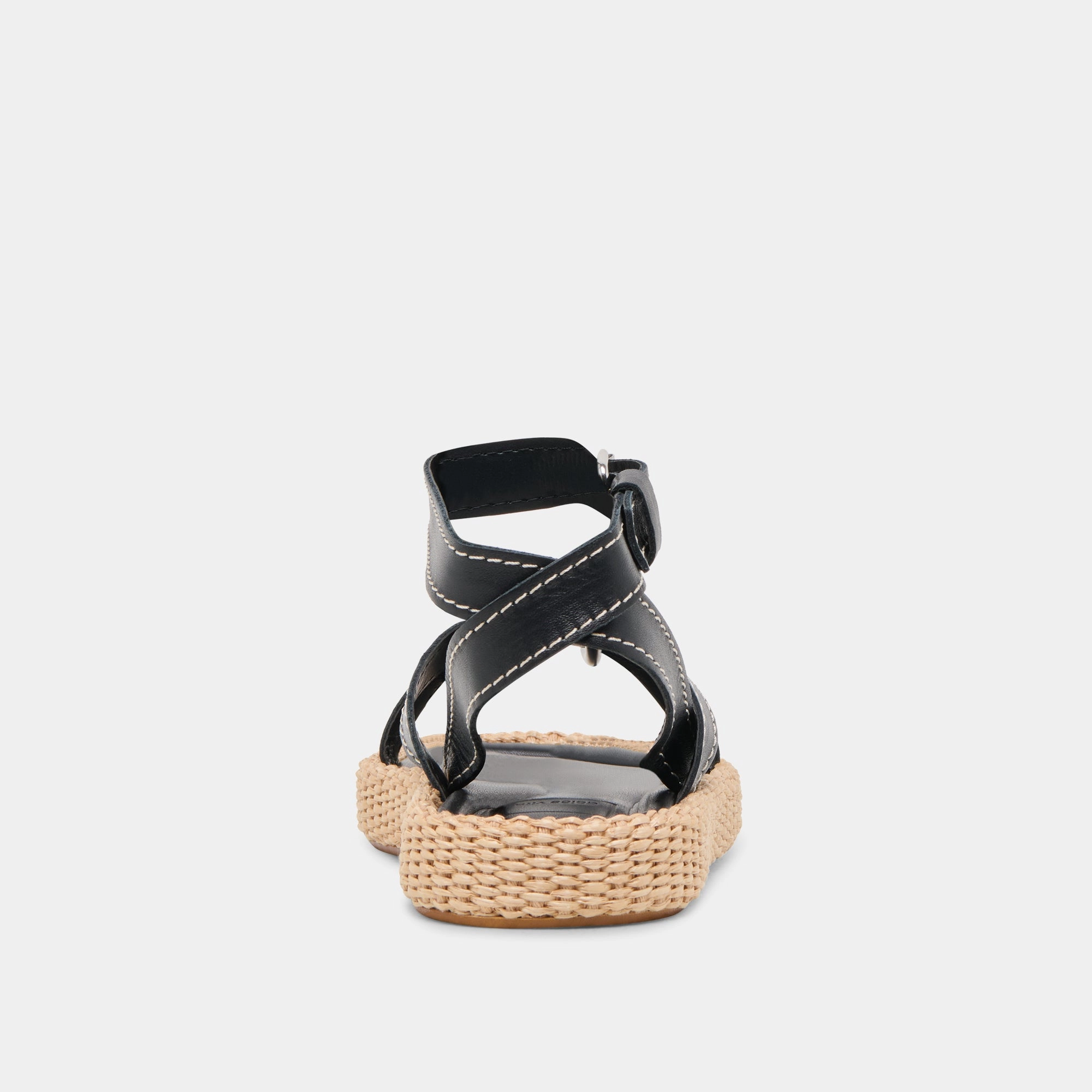 ROXIE SANDALS BLACK LEATHER