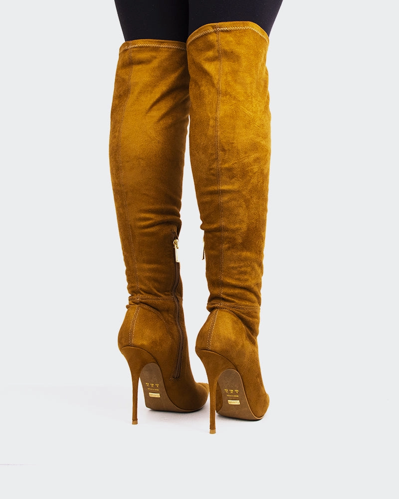 Sahar Camel Suede