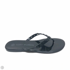 Sandals Designer By Tory Burch In Black, Size: 7