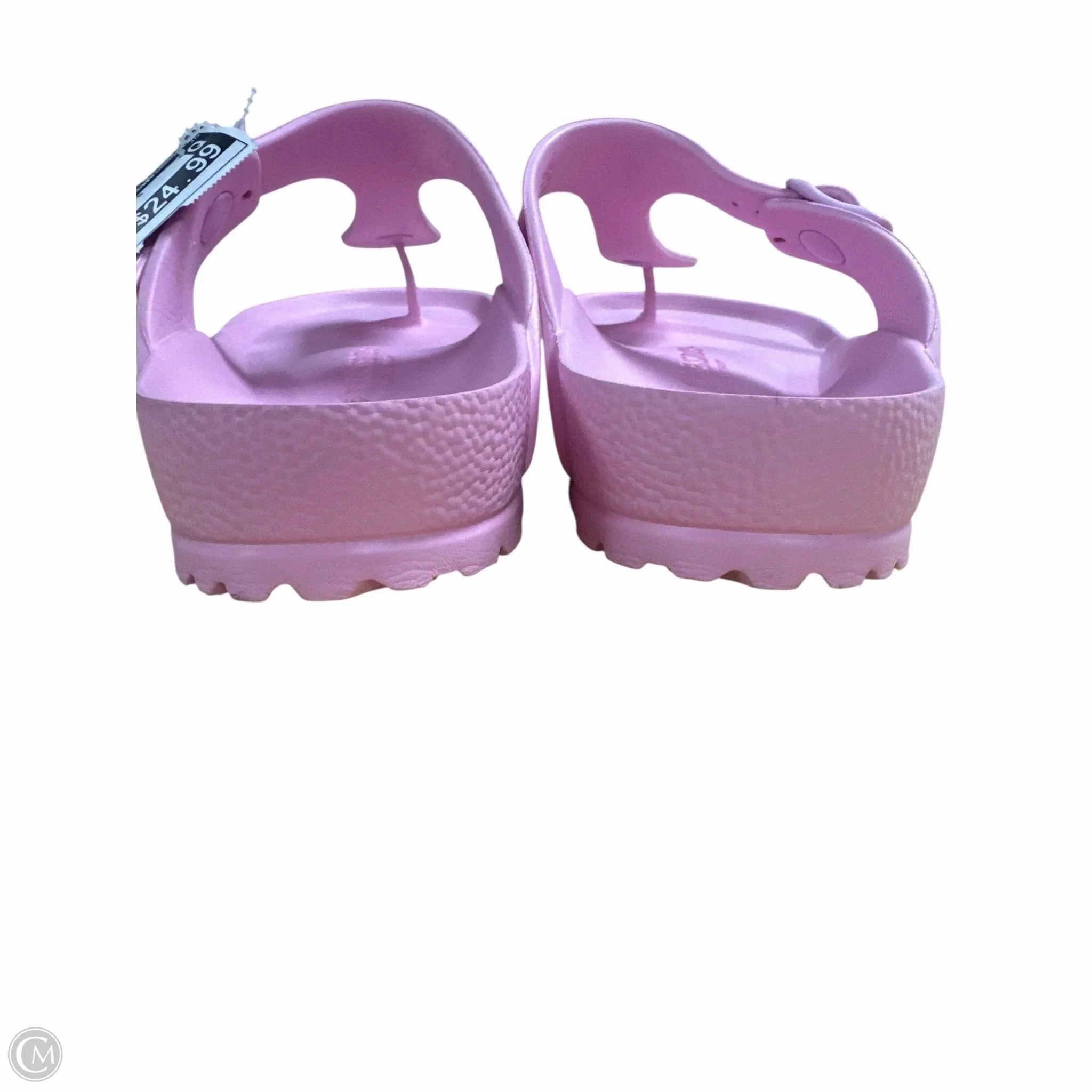 Sandals Flip Flops By Birkenstock In Pink, Size: 9