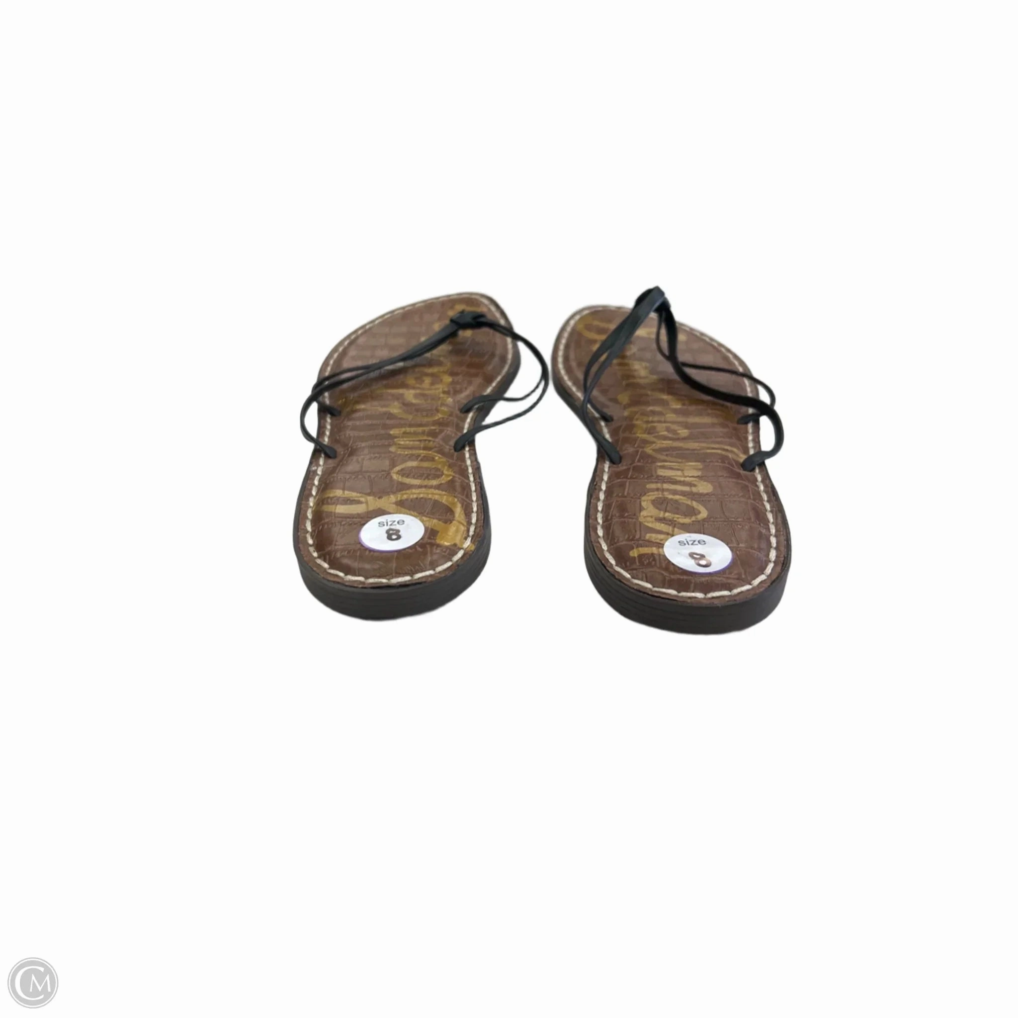 Sandals Flip Flops By Sam Edelman In Brown, Size: 8